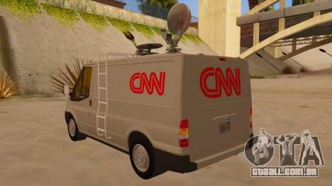 Ford Transit CNN para GTA San Andreas