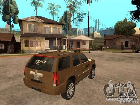 Cadillac Escalade para GTA San Andreas