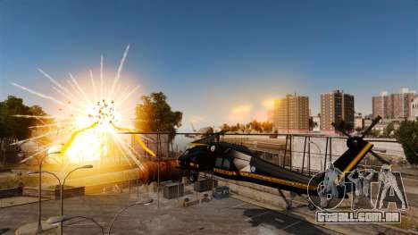 Um helicóptero com um RPG para GTA 4