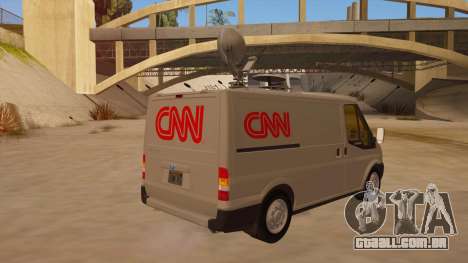 Ford Transit CNN para GTA San Andreas