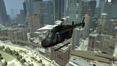 Black U.S. ARMY Helicopter v0.2 para GTA 4
