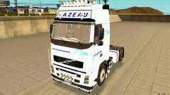 Volvo FH16 Globetrotter GAZEAU para GTA San Andreas