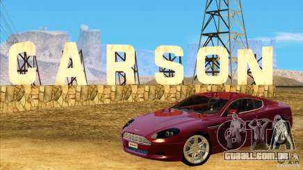 Aston Martin DB9 para GTA San Andreas