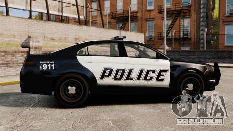 GTA V Vapid Police Interceptor [ELS] para GTA 4