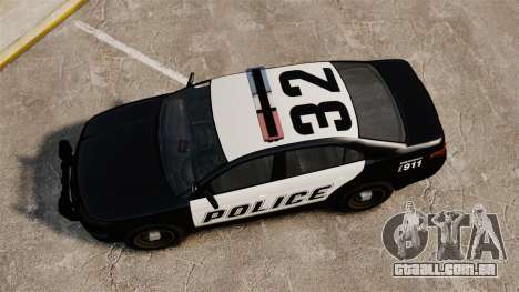 GTA V Vapid Police Interceptor [ELS] para GTA 4