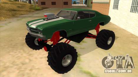 1970 Chevrolet Chevelle SS Monster Truck para GTA San Andreas
