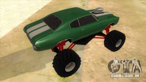 1970 Chevrolet Chevelle SS Monster Truck para GTA San Andreas