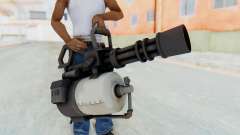 Minigun from TF2 para GTA San Andreas
