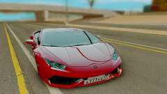 Lamborghini Huracan para GTA San Andreas