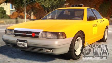 Vapid Stanier 2th gen Taxi para GTA 4