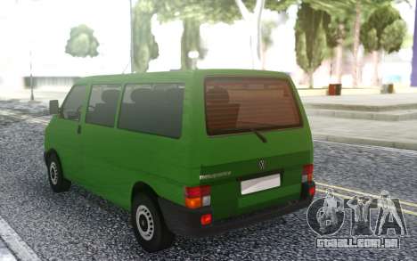 Volkswagen Transporter Mk4 1999 para GTA San Andreas