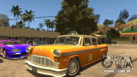 Cabbie SA para GTA 4