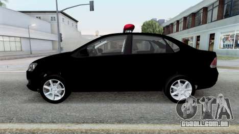 Volkswagen Polo Sedan Police (Typ 6R) 2011 para GTA San Andreas