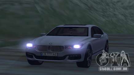 BMW i750 2017 para GTA San Andreas
