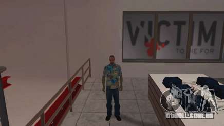 Camiseta com rublos para GTA CR para GTA San Andreas